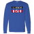 New Jersey Americans ABA Long Sleeve Shirt Classic American Basketball Association Team color Royal Blue New Jersey Americans ABA Long Sleeve Shirt Classic American Basketball Association Team color Royal Blue