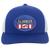 New Jersey Americans ABA Basketball Team Trucker Cap color Royal Blue/White New Jersey Americans ABA Basketball Team Trucker Cap color Royal Blue/White