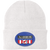 New Jersey Americans ABA Basketball Knit Beanie Cap color White New Jersey Americans ABA Basketball Knit Beanie Cap color White