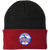 Pittsburgh Pipers ABA Basketball Knit Beanie Cap color Black/Red