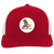 San Diego Conquistadors ABA Basketball Team Trucker Cap color Red San Diego Conquistadors ABA Basketball Team Trucker Cap color Red