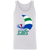 San Diego Sails ABA Tank Top American Basketball Association Team color White San Diego Sails ABA Tank Top American Basketball Association Team color White