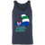 San Diego Sails ABA Tank Top American Basketball Association Team color Navy San Diego Sails ABA Tank Top American Basketball Association Team color Navy