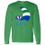 San Diego Sails ABA Long Sleeve Shirt Classic American Basketball Association Team color Green San Diego Sails ABA Long Sleeve Shirt Classic American Basketball Association Team color Green