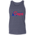 Washington Caps ABA Tank Top American Basketball Association Team color Heather Navy Washington Caps ABA Tank Top American Basketball Association Team color Heather Navy