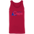 Washington Caps ABA Tank Top American Basketball Association Team color Red Washington Caps ABA Tank Top American Basketball Association Team color Red