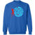 Chicago Hustle WBL Sweatshirt Crewneck Pullover Womens Professional Basketball Team color Royal Blue Chicago Hustle WBL Sweatshirt Crewneck Pullover Womens Professional Basketball Team color Royal Blue
