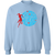 Chicago Hustle WBL Sweatshirt Crewneck Pullover Womens Professional Basketball Team color Light Blue Chicago Hustle WBL Sweatshirt Crewneck Pullover Womens Professional Basketball Team color Light Blue