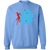 Chicago Hustle WBL Sweatshirt Crewneck Pullover Womens Professional Basketball Team color Carolina Blue Chicago Hustle WBL Sweatshirt Crewneck Pullover Womens Professional Basketball Team color Carolina Blue