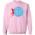 Chicago Hustle WBL Sweatshirt Crewneck Pullover Womens Professional Basketball Team color Pink Chicago Hustle WBL Sweatshirt Crewneck Pullover Womens Professional Basketball Team color Pink