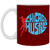 Chicago Hustle WBL Mug Ceramic 11 oz. Women's Pro Basketball League  Team color Maroon Chicago Hustle WBL Mug Ceramic 11 oz. Women's Pro Basketball League  Team color Maroon
