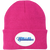 Dallas Diamonds Beanie Cap Knit WBL Womens Pro Basketball League Team color Neon Pink Dallas Diamonds Beanie Cap Knit WBL Womens Pro Basketball League Team color Neon Pink