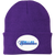 Dallas Diamonds Beanie Cap Knit WBL Womens Pro Basketball League Team color Purple Dallas Diamonds Beanie Cap Knit WBL Womens Pro Basketball League Team color Purple