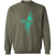 Dayton Rockettes WBL Sweatshirt Crewneck Pullover Womens Professional Basketball Team color Military Green Dayton Rockettes WBL Sweatshirt Crewneck Pullover Womens Professional Basketball Team color Military Green