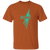 Dayton Rockettes Tee Shirt Short Sleeve Cotton Womens Pro Basketball League Team color Texas Orange Dayton Rockettes Tee Shirt Short Sleeve Cotton Womens Pro Basketball League Team color Texas Orange