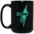 Dayton Rockettes WBL Mug Black Ceramic 15 oz. Women's Pro Basketball League Team Dayton Rockettes WBL Mug Black Ceramic 15 oz. Women's Pro Basketball League Team