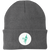 Dayton Rockettes WBL Beanie Knit Cap Womens Pro Basketball League Team color Gray Dayton Rockettes WBL Beanie Knit Cap Womens Pro Basketball League Team color Gray