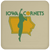 Iowa Cornets WBL Drink Coaster Table Pad Women's Pro Basketball League Team color Tan Iowa Cornets WBL Drink Coaster Table Pad Women's Pro Basketball League Team color Tan