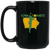 Iowa Cornets WBL Mug Black Ceramic 15 oz. Women's Pro Basketball League Team Iowa Cornets WBL Mug Black Ceramic 15 oz. Women's Pro Basketball League Team