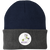 Milwaukee Does WBL Beanie Knit Cap Womens Pro Basketball League Team color Navy/Grey Milwaukee Does WBL Beanie Knit Cap Womens Pro Basketball League Team color Navy/Grey