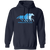 Minnesota Fillies WBL Hoodie Pullover Womens Pro Basketball Team color Navy Minnesota Fillies WBL Hoodie Pullover Womens Pro Basketball Team color Navy