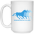 Minnesota Fillies WBL Mug Ceramic 15 oz. Women's Professional Basketball League color White Minnesota Fillies WBL Mug Ceramic 15 oz. Women's Professional Basketball League color White