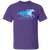Minnesota Fillies T-shirt Cotton WBL Womens Pro Basketball Team Tee color Purple Minnesota Fillies T-shirt Cotton WBL Womens Pro Basketball Team Tee color Purple