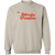 Nebraska Wranglers WBL Sweatshirt Crewneck Pullover Womens Professional Basketball Team color Sand Nebraska Wranglers WBL Sweatshirt Crewneck Pullover Womens Professional Basketball Team color Sand