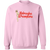 Nebraska Wranglers WBL Sweatshirt Crewneck Pullover Womens Professional Basketball Team color Pink Nebraska Wranglers WBL Sweatshirt Crewneck Pullover Womens Professional Basketball Team color Pink