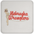 Nebraska Wranglers WBL Drink Coaster Table Pad Women's Pro Basketball League Team color White Nebraska Wranglers WBL Drink Coaster Table Pad Women's Pro Basketball League Team color White