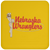 Nebraska Wranglers WBL Drink Coaster Table Pad Women's Pro Basketball League Team color Athletic Gold Nebraska Wranglers WBL Drink Coaster Table Pad Women's Pro Basketball League Team color Athletic Gold