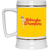 Nebraska Wranglers WBL Beer Stein Mug Ceramic 22 Oz. Women's Professional Basketball League Team color Athletic Gold Nebraska Wranglers WBL Beer Stein Mug Ceramic 22 Oz. Women's Professional Basketball League Team color Athletic Gold
