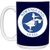 New England Gulls WBL Mug Ceramic 15 oz. Women's Professional Basketball League color Navy New England Gulls WBL Mug Ceramic 15 oz. Women's Professional Basketball League color Navy