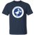 New England Gulls T-shirt Cotton WBL Womens Pro Basketball Team Tee color Navy New England Gulls T-shirt Cotton WBL Womens Pro Basketball Team Tee color Navy