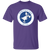 New England Gulls T-shirt Cotton WBL Womens Pro Basketball Team Tee color Purple New England Gulls T-shirt Cotton WBL Womens Pro Basketball Team Tee color Purple