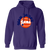 New Jersey Gems WBL Hoodie Pullover Womens Pro Basketball Team color Purple New Jersey Gems WBL Hoodie Pullover Womens Pro Basketball Team color Purple
