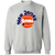 New Jersey Gems WBL Sweatshirt Crewneck Pullover Womens Professional Basketball Team color Sport Gray New Jersey Gems WBL Sweatshirt Crewneck Pullover Womens Professional Basketball Team color Sport Gray