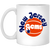 New Jersey Gems Drink Mug Ceramic 11 oz. Women's Pro Basketball League Team color White New Jersey Gems Drink Mug Ceramic 11 oz. Women's Pro Basketball League Team color White