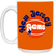 New England Gulls WBL Mug Ceramic 15 oz. Women's Professional Basketball League color Burnt Orange New England Gulls WBL Mug Ceramic 15 oz. Women's Professional Basketball League color Burnt Orange