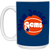 New England Gulls WBL Mug Ceramic 15 oz. Women's Professional Basketball League color Royal Blue New England Gulls WBL Mug Ceramic 15 oz. Women's Professional Basketball League color Royal Blue