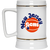 New Jersey Gems WBL Beer Stein Mug Ceramic 22 Oz. Women's Professional Basketball League Team color White New Jersey Gems WBL Beer Stein Mug Ceramic 22 Oz. Women's Professional Basketball League Team color White