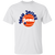 New Jersey Gems T-shirt Cotton WBL Womens Pro Basketball Team Tee color White New Jersey Gems T-shirt Cotton WBL Womens Pro Basketball Team Tee color White