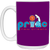 New Orleans Pride WBL Mug Ceramic 15 oz. Women's Professional Basketball League color Purple New Orleans Pride WBL Mug Ceramic 15 oz. Women's Professional Basketball League color Purple