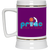 New Orleans Pride WBL Beer Stein Mug Ceramic 22 Oz. Women's Professional Basketball League Team color Purple New Orleans Pride WBL Beer Stein Mug Ceramic 22 Oz. Women's Professional Basketball League Team color Purple