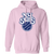New York Stars WBL Hoodie Pullover Womens Pro Basketball Team color Pink New York Stars WBL Hoodie Pullover Womens Pro Basketball Team color Pink