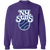 New York Stars WBL Sweatshirt Crewneck Pullover Womens Professional Basketball Team color Purple New York Stars WBL Sweatshirt Crewneck Pullover Womens Professional Basketball Team color Purple