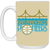 San Francisco Pioneers WBL Mug Ceramic 15 oz. Women's Professional Basketball League color Tan San Francisco Pioneers WBL Mug Ceramic 15 oz. Women's Professional Basketball League color Tan