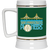 San Francisco Pioneers WBL Beer Stein Mug Ceramic 22 Oz. Women's Professional Basketball League Team color Forest Green San Francisco Pioneers WBL Beer Stein Mug Ceramic 22 Oz. Women's Professional Basketball League Team color Forest Green