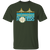 San Francisco Pioneers T-shirt Cotton WBL Womens Pro Basketball Team Tee color Forest Green San Francisco Pioneers T-shirt Cotton WBL Womens Pro Basketball Team Tee color Forest Green