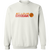 St. Louis Streak Sweatshirt WBL Sweatshirt Crewneck Pullover Womens Professional Basketball Team color White St. Louis Streak Sweatshirt WBL Sweatshirt Crewneck Pullover Womens Professional Basketball Team color White